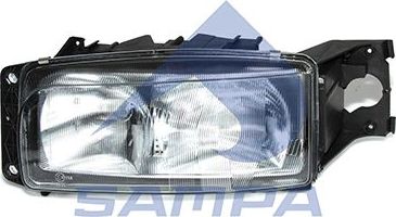 Фара передняя основная Sampa левая для Renault Premium I 1996-2006. Артикул 079.408