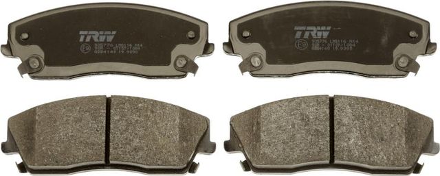Тормозные колодки TRW передние для Dodge Challenger III 2008-2026. Артикул GDB4140