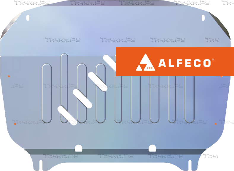 Защита алюминиевая Alfeco для картера и КПП Changan UNI-K 2020-2026. Артикул ALF.57.02al
