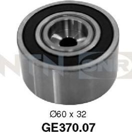 Направляющий (ведущий) ролик ремня ГРМ NTN / SNR. Артикул GE370.07