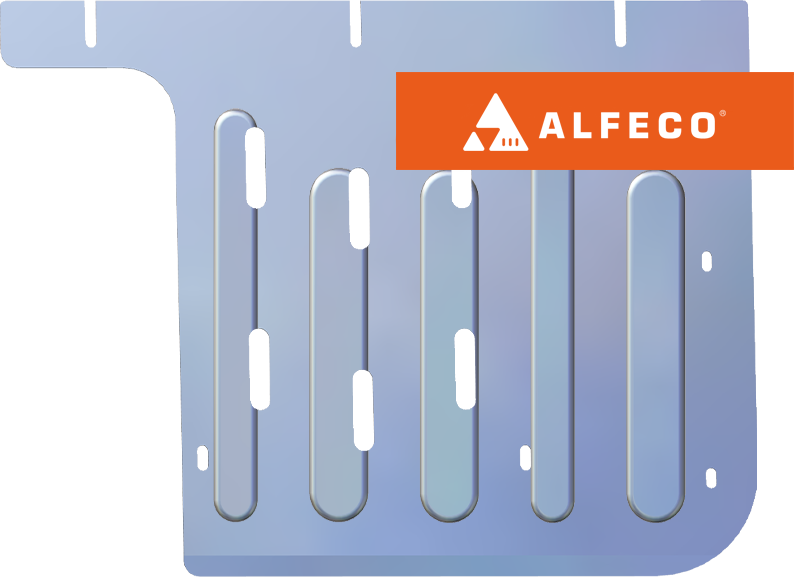 Защита алюминиевая Alfeco для КПП BMW Х1 E84 sDrive 2009-2015. Артикул ALF.34.13 AL4