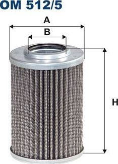 Фильтр АКПП Filtron. Артикул OM 512/5
