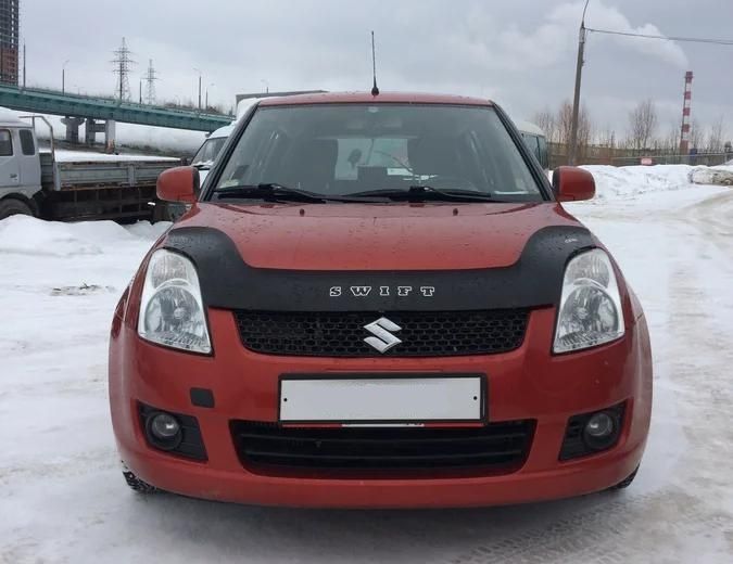 Дефлектор Vip-Tuning для капота Suzuki Swift 2004-2010. Артикул 90178