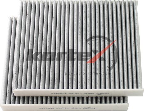 Фильтр салона BMW F01/F02/F07/F10 -15 угольный (к-т 2шт) (Kortex). Артикул KC0056S