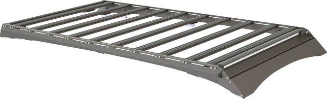 Экспедиционный багажник STC для Mitsubishi Pajero Sport III 2016-2026 Шторка дальний и задний свет. Артикул STC-MPS/16-TR1-L1L2