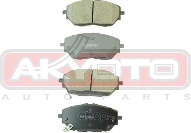 Колодки тормозные передн. (Akyoto). Артикул AKD01111