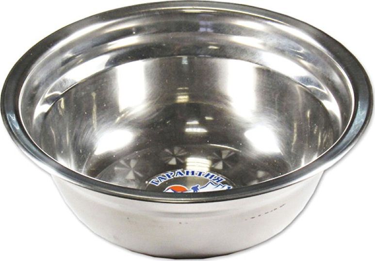 Миска Следопыт нержавеющая сталь, d - 21 см, h - 5,3 см, 1300 мл. Артикул PF-CWS-P46