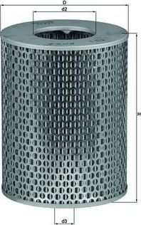 Воздушный фильтр Mahle. Артикул LX 880