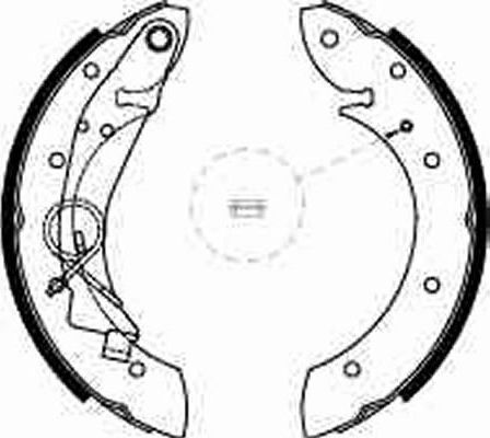 Тормозные колодки TRW. Артикул GS8635