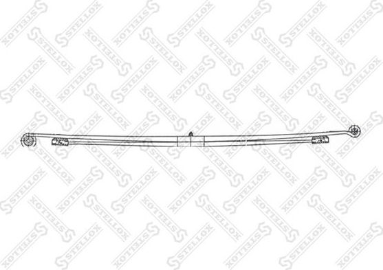 Рессора Stellox. Артикул 12-00084-SX