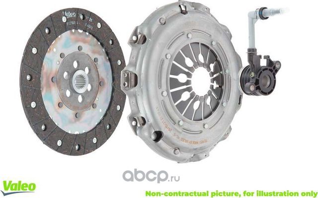 Zestaw sprzegla (Valeo) Valeo. Артикул 834277