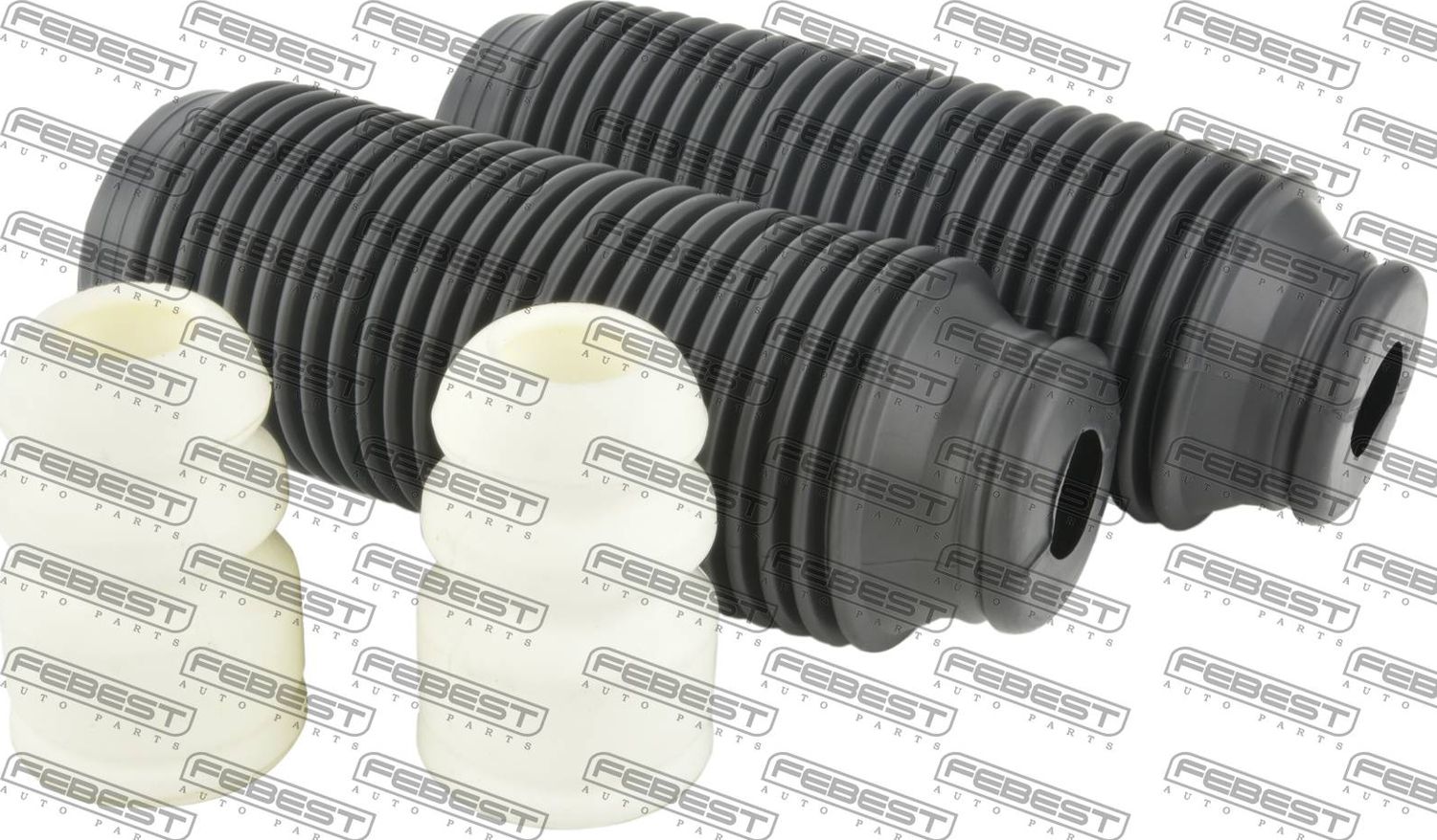 Комплект отбойников и пыльников амортизаторов (стоек) Febest. Артикул KSHB-CERR-KIT