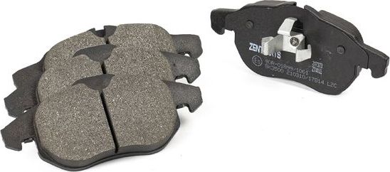 Тормозные колодки Zentparts передние для Fiat Croma II 2005-2011. Артикул Z07373