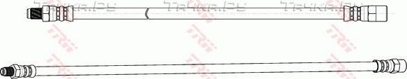 Тормозной шланг TRW. Артикул PHB445