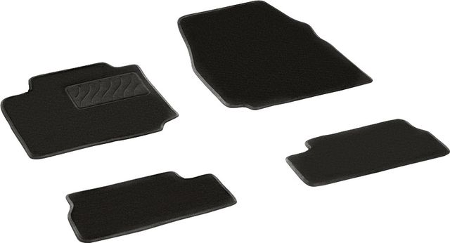Коврики текстильные Seintex на нескользящей основе для салона Nissan Micra K12 2003-2010. Артикул 83324