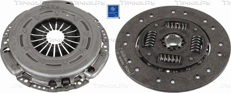 Сцепление (комплект) SACHS XTend для Mercedes-Benz Sprinter 903 1995-2006. Артикул 3000 970 034