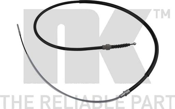 Трос ручника (тросик ручного тормоза) NK. Артикул 904761