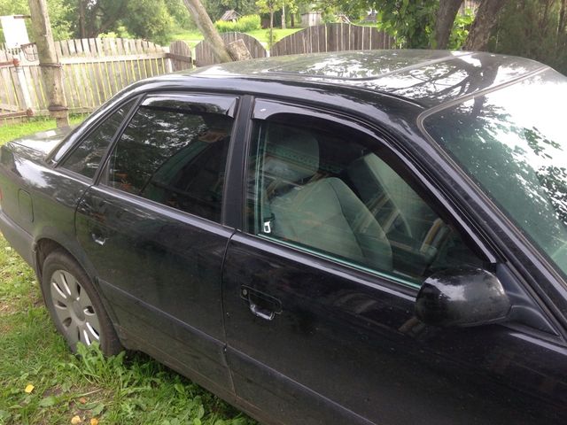 Дефлекторы Cobra Tuning для окон Audi 100 седан 1990-1994. Артикул A10890