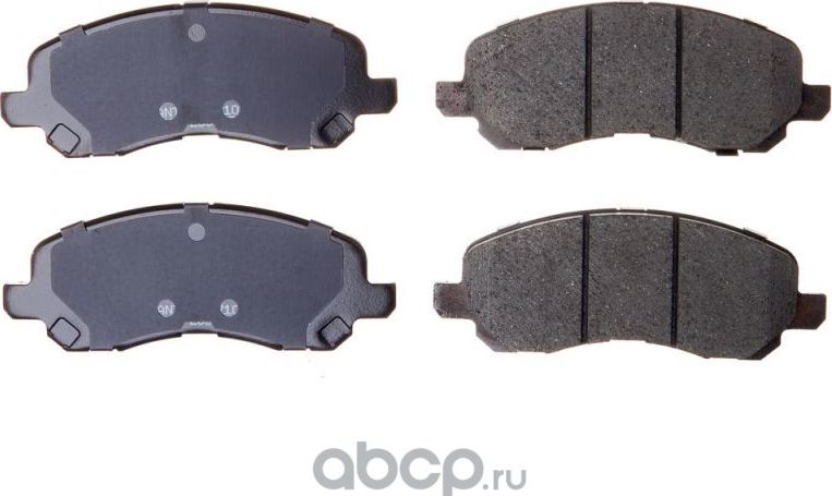 Колодки тормозные дисковые (противоскрипная пластина в компл.) (Avantech). Артикул AV1039