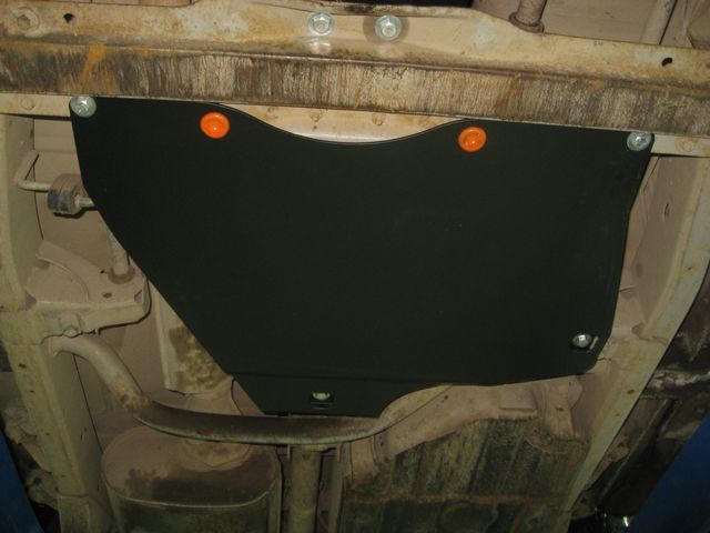 Защита алюминиевая Alfeco для раздатки Tager 2008-2012. Артикул ALF.32.07al