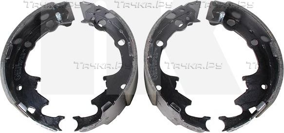 Тормозные колодки NK задние для Jeep Wrangler II (TJ) 1996-2007. Артикул 2793630