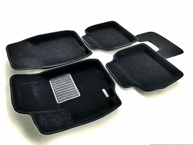 Коврики текстильные Euromat 3D Lux для салона Suzuki SX4 II 2014-2026. Артикул EMC3D-004802