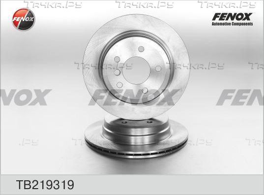 Тормозной диск Fenox задний для BMW X1 I (E84) 2009-2015. Артикул TB219319