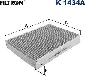 Салонный фильтр Filtron. Артикул K 1434A