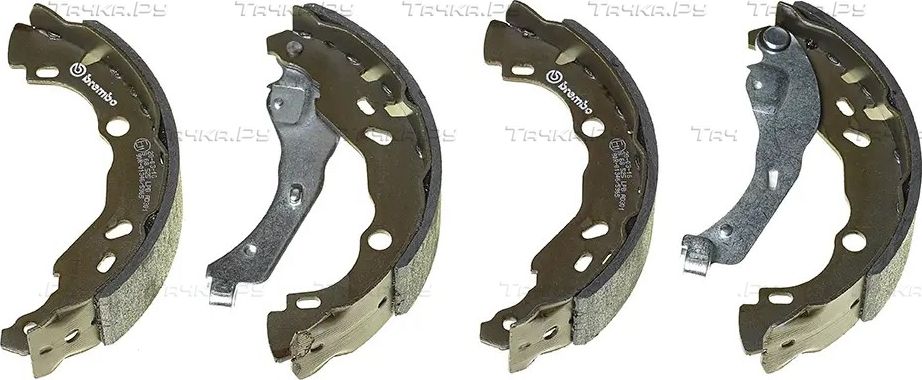Тормозные колодки Brembo ESSENTIAL LINE задние для Renault Logan I 2004-2015. Артикул S 68 525
