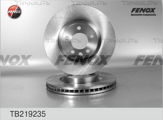 Тормозной диск Fenox передний для Volkswagen Multivan T5 2003-2015. Артикул TB219235