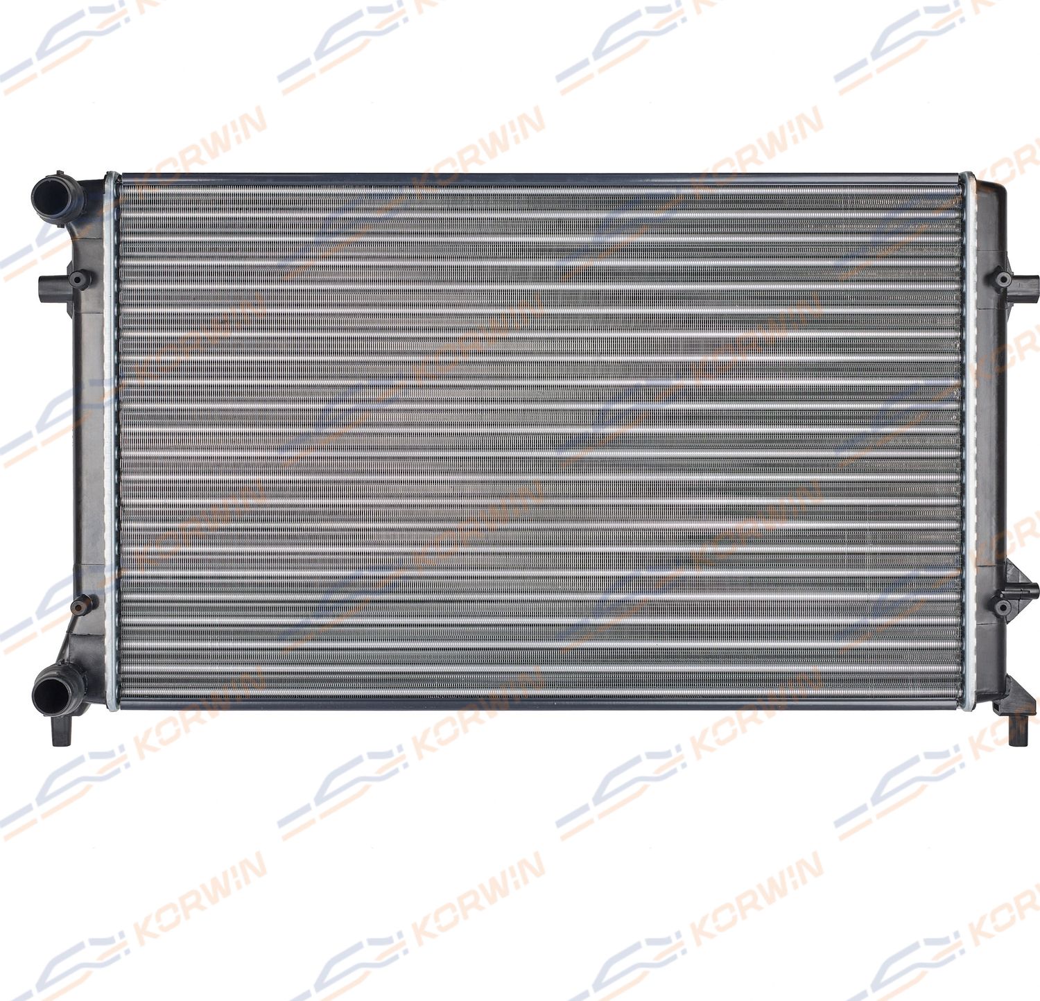 Радиатор охлаждения Skoda Octavia A5 (04-)/Golf V (03-) (гарантия 2 года) (Korwin). Артикул KWKB2026