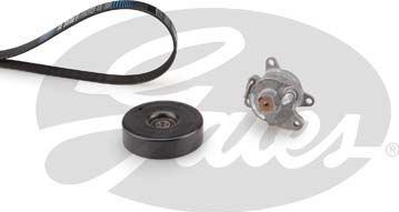 Приводной ремень поликлиновой с роликами (комплект) Gates Micro-V®. Артикул K096PK2115