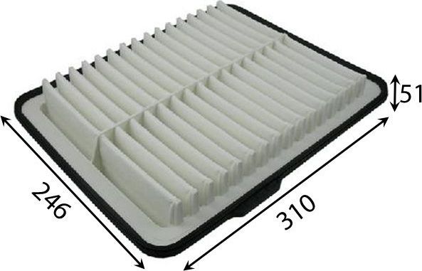 Воздушный фильтр JS Asakashi для Hummer H3 2008-2010. Артикул A52004