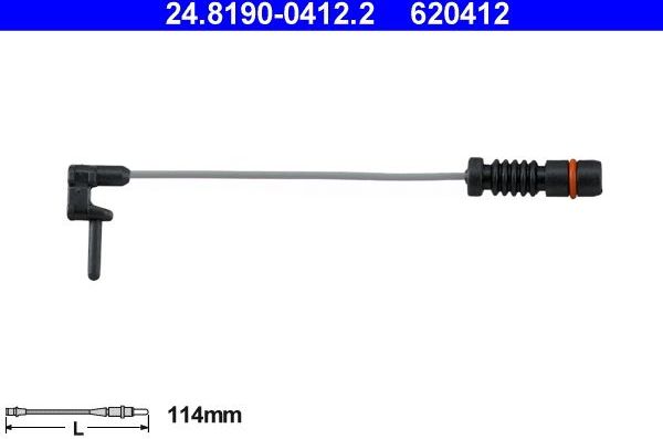 Датчик износа тормозных колодок  ATE. Артикул 24.8190-0412.2