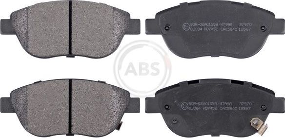 Тормозные колодки ABS передние для Fiat 500L I 2012-2026. Артикул 37970