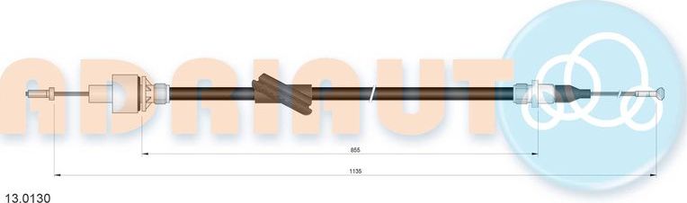 Трос сцепления Adriauto. Артикул 13.0130