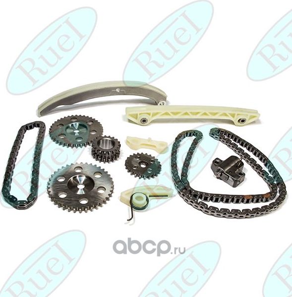 КОМПЛЕКТ ДЛЯ ЗАМЕНЫ ГРМ FORD C-MAX (03-11), FIESTA (01-08), FOCUS II (05-08), GA (Ruei). Артикул RU11951