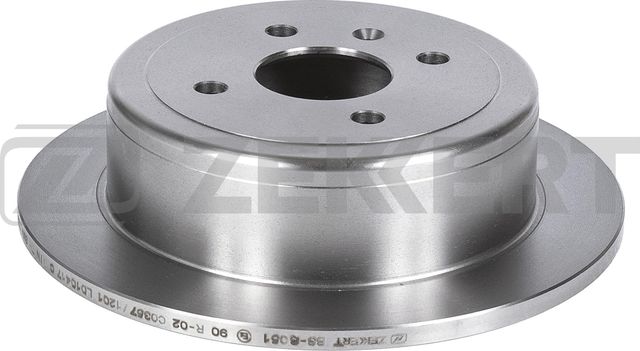 Тормозной диск Zekkert задний для Daewoo Nubira I 1997-2003. Артикул BS-6051