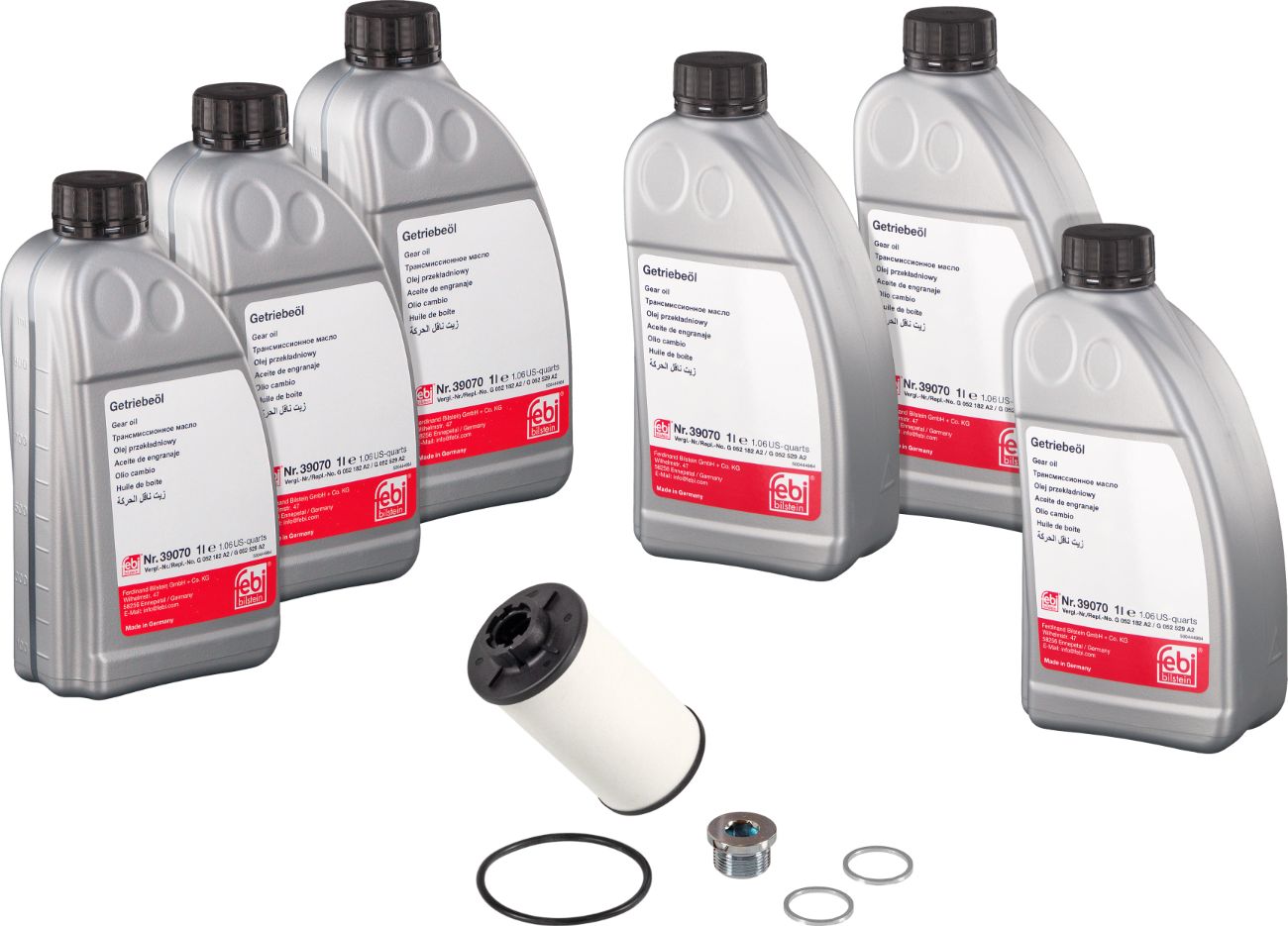 Набор для замены масла в АКПП Febi Bilstein febi Plus. Артикул 171762