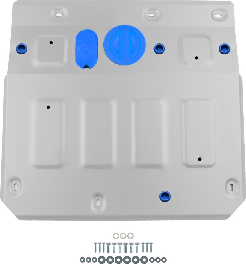 Защита картера Rival для Hongqi HS5 АКПП 4WD 2018-2026. Артикул 333.8019.1