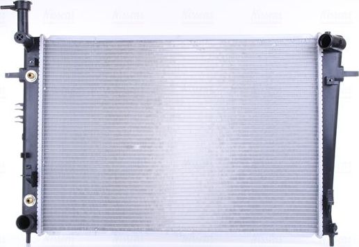 Радиатор охлаждения двигателя Nissens. Артикул 675005