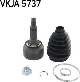 Шрус внутренний (граната) SKF. Артикул VKJA 5737