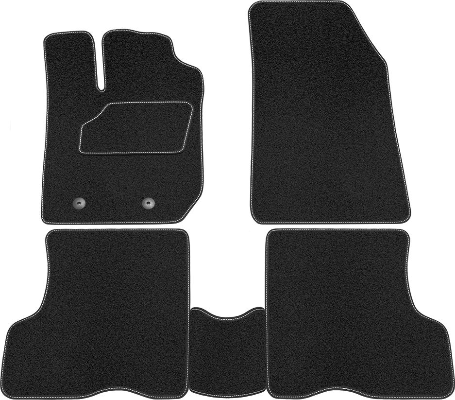 Коврики Rezkon ворсовые для салона Lada Xray Оptima 2015-2026. Артикул 2039055100