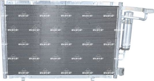 Радиатор кондиционера (конденсатор) NRF EASY FIT. Артикул 350456