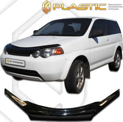 Дефлектор СА Пластик для капота (Classic черный) Honda HR-V 1998-2003. Артикул 2010010100384