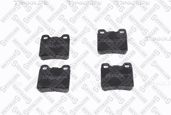 Тормозные колодки Stellox задние для Opel Astra F 1991-2001. Артикул 293 000B-SX