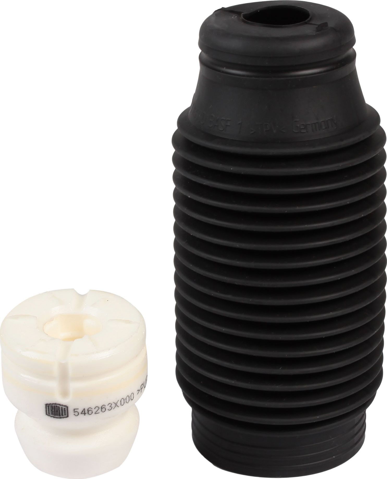 Комплект отбойников и пыльников амортизаторов (стоек) Trialli. Артикул BCS 0802