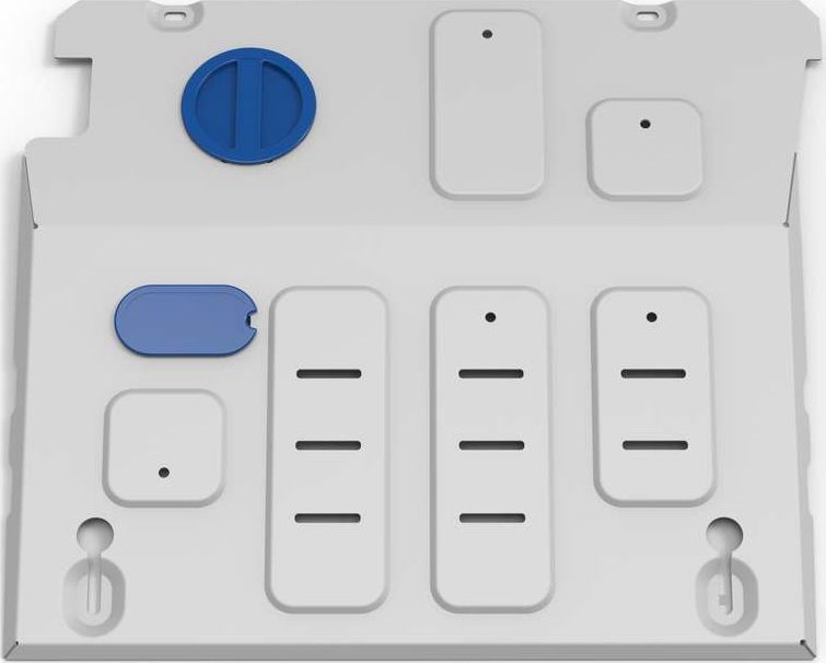 Защита алюминиевая Rival для картера Geely Emgrand SS11 CVT 2022-2026. Артикул 333.1929.1