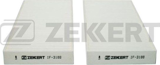 Салонный фильтр Zekkert. Артикул IF-3188