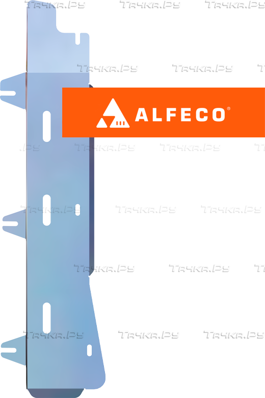 Защита алюминиевая Alfeco (4 мм) для топливопровода Toyota Raize (только для автомобилей с правым рулём) 2019-2026. Артикул ALF.24.130 AL4